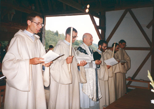 Perpetual vows of Brothers Pierre of the Transfiguration and Joseph of the Sacred Heart 