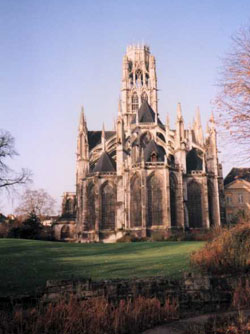 Saint Ouen’s abbey-church, in Rouen