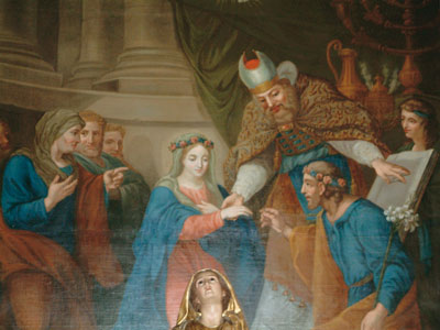 Marriage of Saint Joseph and the Virgin Mary.