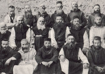 Trappist monks of Akbes, contemporaries of Brother Marie Alberic.