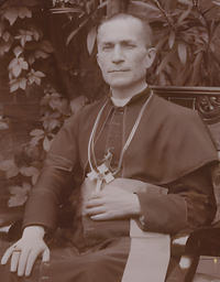Mgr Satolli, Apostolic Delegate in the USA, then Cardinal.